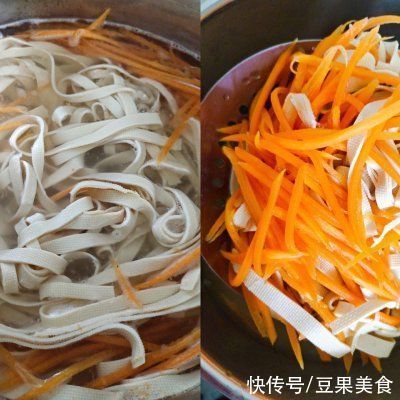 胡萝卜丝|#夏日开胃餐#「凉拌三丝」夏日经典凉菜｜上桌秒光