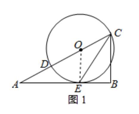 AE是⊙O|分享一道初中几何综合题，证明切线和求比值，你应该能做出来吧