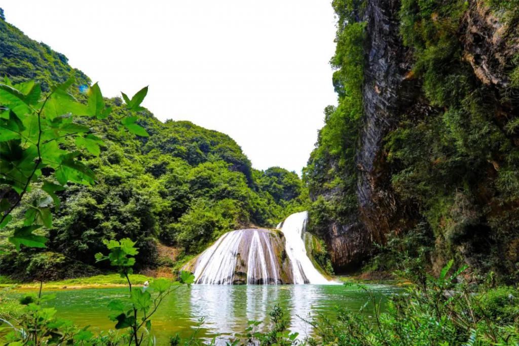 深山|清凉！遵义此地有个藏在深山的瀑布