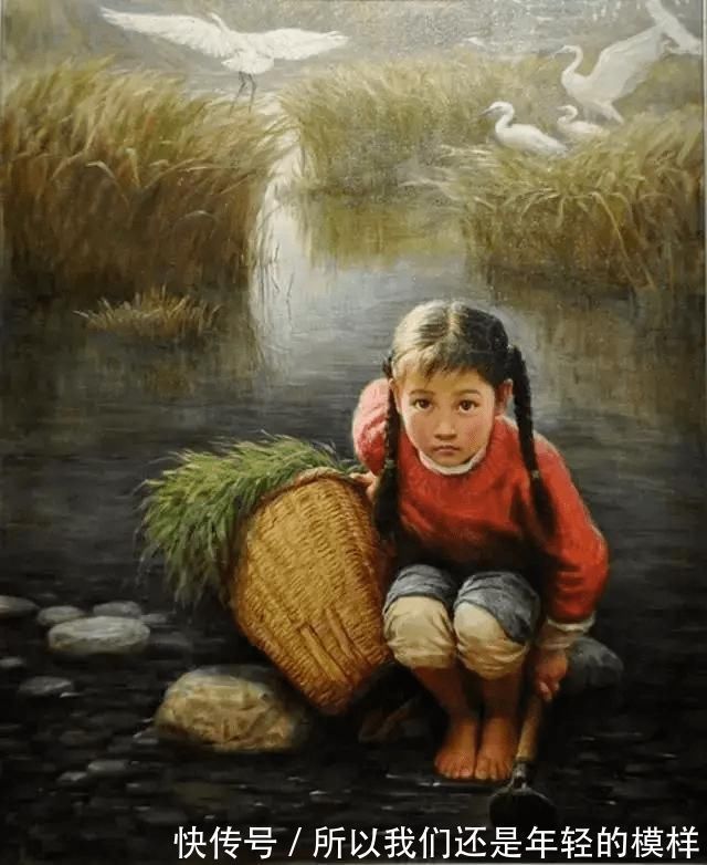 中国农村&绝对硬实力,火遍全球的油画作品,承载了一代人的深刻记忆,张张感人至深~