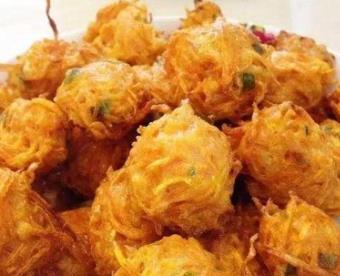 萝卜|炸萝卜丸子时,面粉不可少,再加这3样,外酥里嫩,天天吃不腻