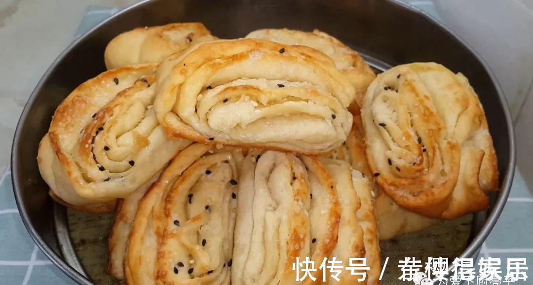 自制千层烤花卷做法,两手一捏,吃着比大鱼大肉还香,上桌全吃光