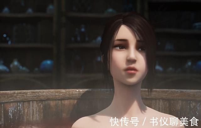 小妖女|不良人：三美女泡“沐浴”，姿势各不一样，果然都是惹不起的人