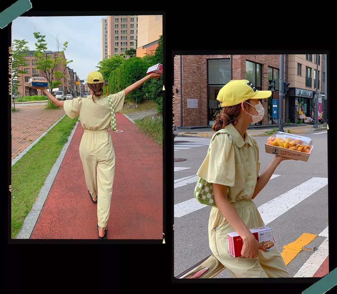 蕾丝|黑白灰穿腻了？今夏这6组彩色穿搭超显白，回头率100%