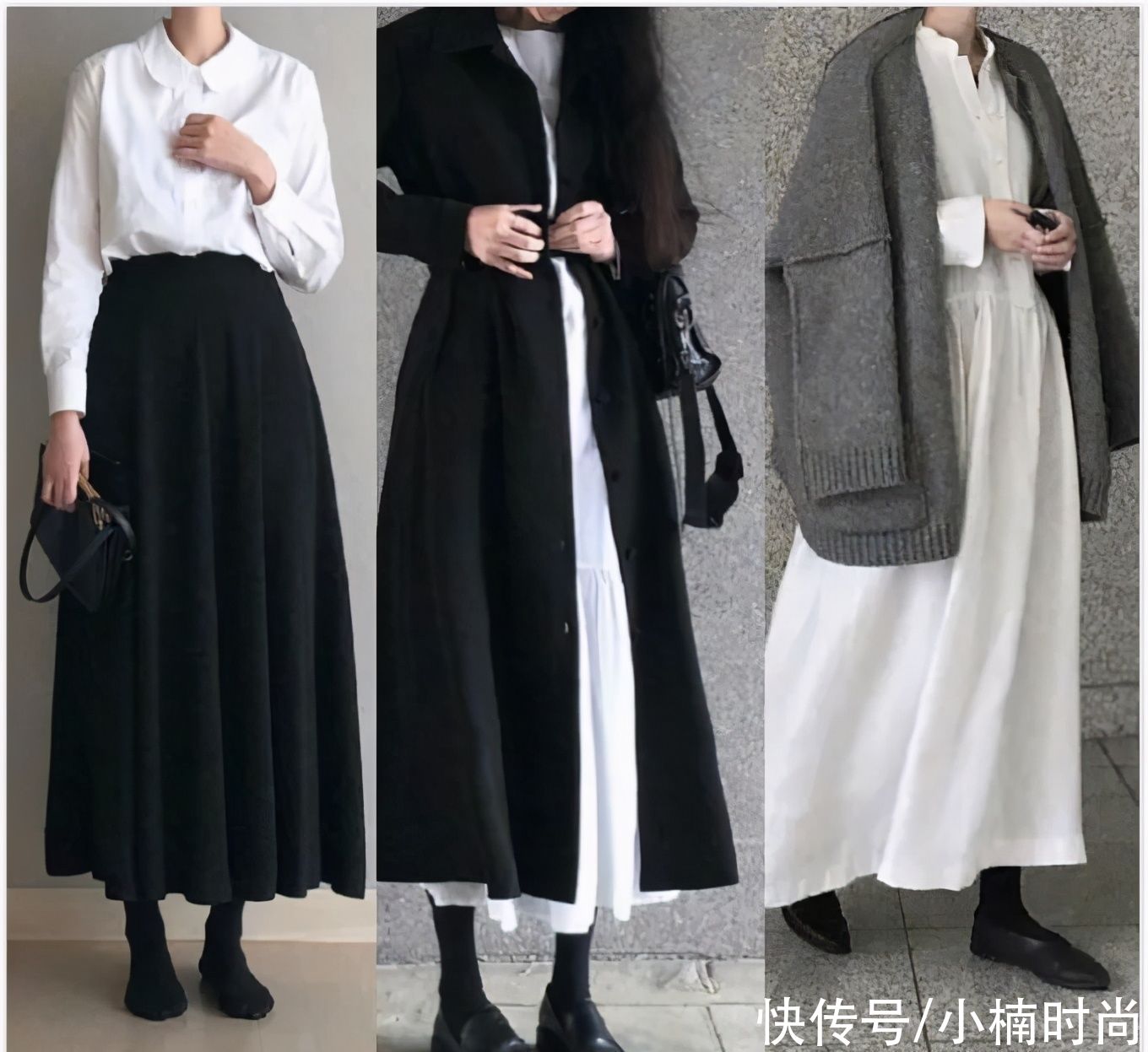  日常|素色也是营造高级感的一种方式，21套秋冬日常素色造型搭配推荐