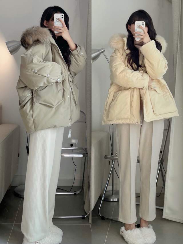 搭配|冬季羽绒服就该这样穿,不露脖子也不露腿,既实用又保暖,超好看