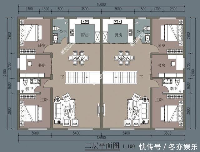 图纸|农村临街自建房，带商铺的设计才实用，第3套造价仅23万