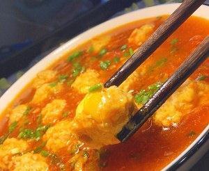 酸甜开胃的减肥菜谱，低脂番茄鸡肉丸，做法简单，美味吃不胖