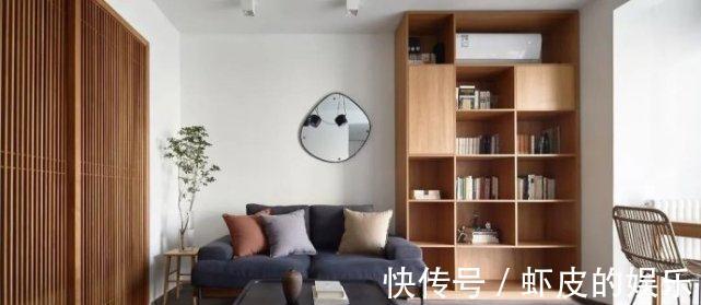 简约风|49平简约风一居室简约与宁静感,粗犷中又多了几分温和细腻