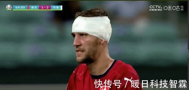 多尔贝格|捷克球员血染赛场继续奋战值得尊重!射手榜C罗仍占第一