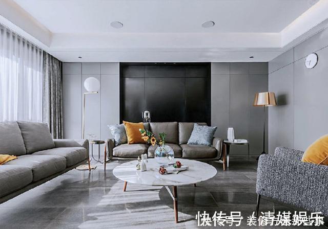 现代主义|138平三居室采用现代风设计,让人看到生活本有的明媚