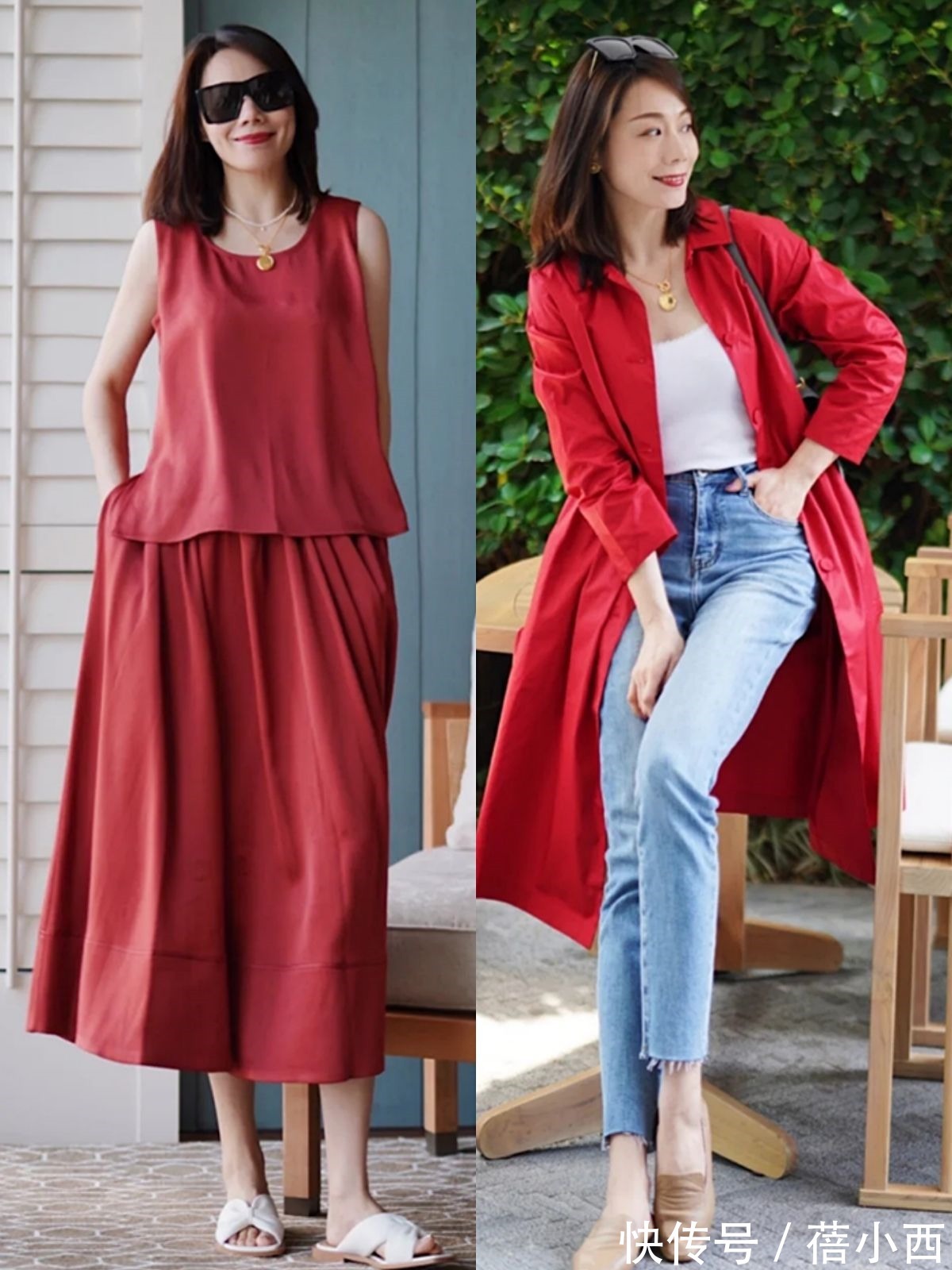 搭配|讲真!穿上彩色极简风的你,一看就是一个有质感的女子,好看极了