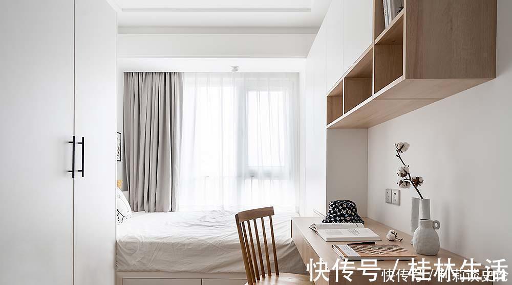 北欧风|看看人家的设计，110㎡简约北欧风，清新明亮有格调！美翻了