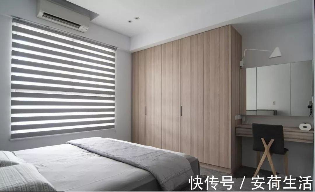 百叶门|卧室别装传统大衣柜了,如今流行这样装了,漂亮还省空间!