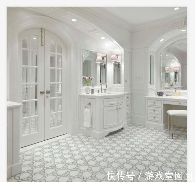 卫生间|洗漱台上方还可以这样打柜?做个弧形顶,懂行的一看就说好!