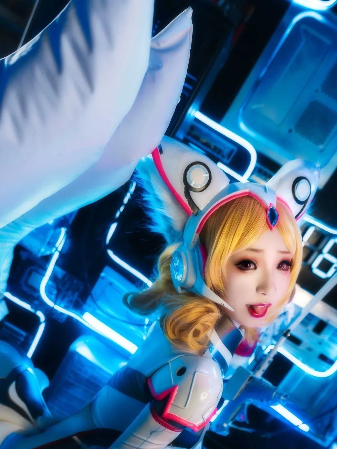 妲己|cos:王者荣耀妲己机甲小助理cos正片@海沫