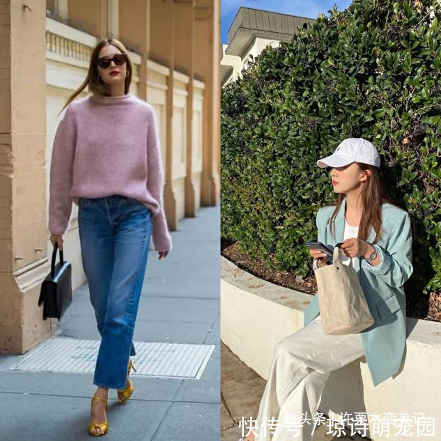 面料 请脱下你的“阔腿裤”,太土了!今春流行穿“云朵裤”,洋气显瘦