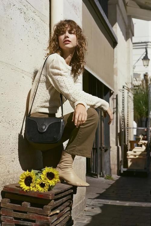 烟管裤|毛衣+烟管裤，秋冬混搭CP，好看的人已经穿上了！