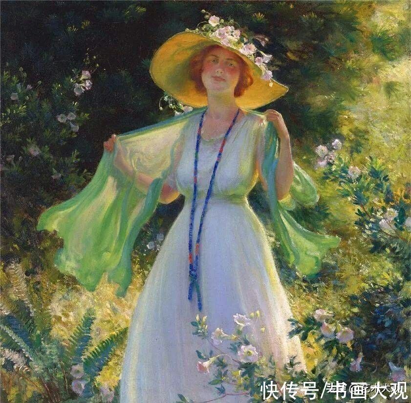 当代印象派画家柯兰油画人物作品欣赏|诗意的浪漫 | 油画