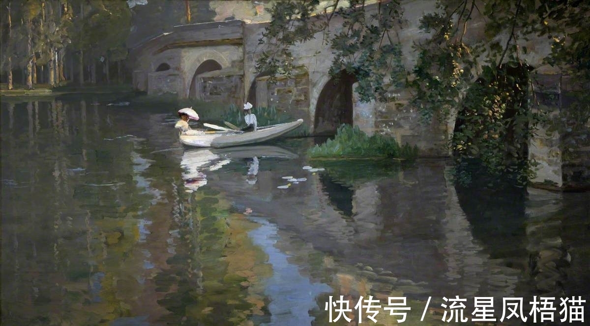 阿尔斯特博物馆$格拉斯哥画派:喜欢在户外自然光下作画,油画采用自然主义风格