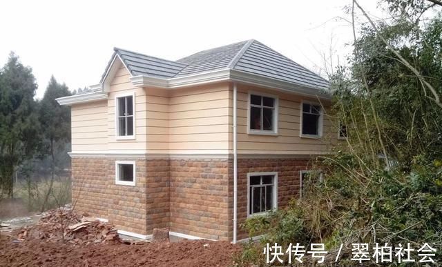 楼房|婆家自建70万两层楼房!城里800万都买不到!全村就我家是土豪