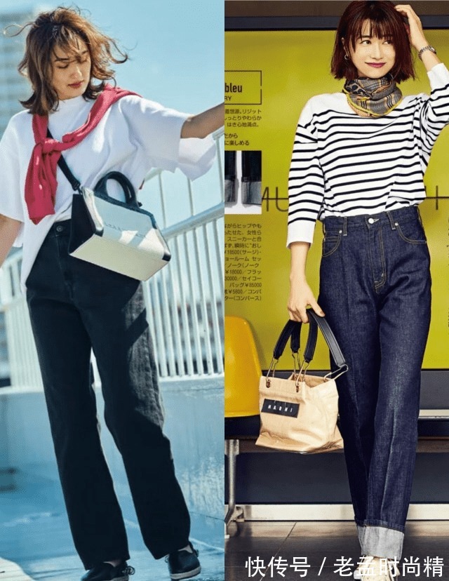 style|今秋“牛仔奶奶裤”又来炸街了,专治腿粗