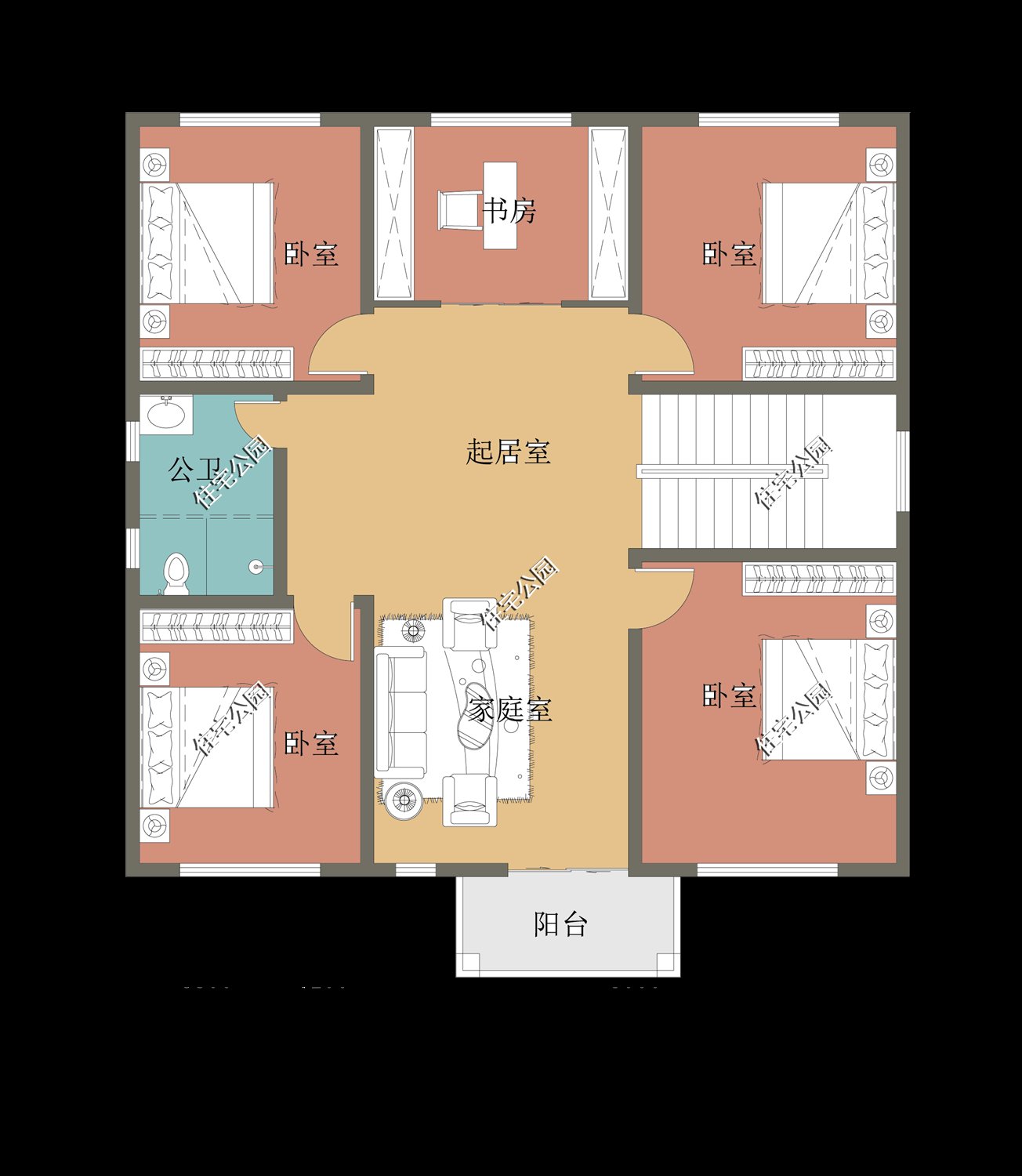 建筑|农村盖房从这10套户型里选吧,每一套都漂亮的没话说,性价比超高