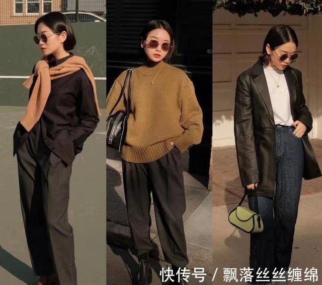 阔腿裤 会穿的女人,不必在意身高!小个子复古搭配,气质表现力一绝!