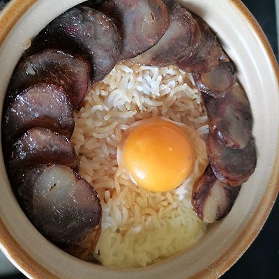 饭汁|三拼煲仔饭