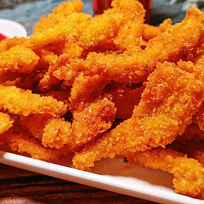 焦香酥脆香酥鸡柳