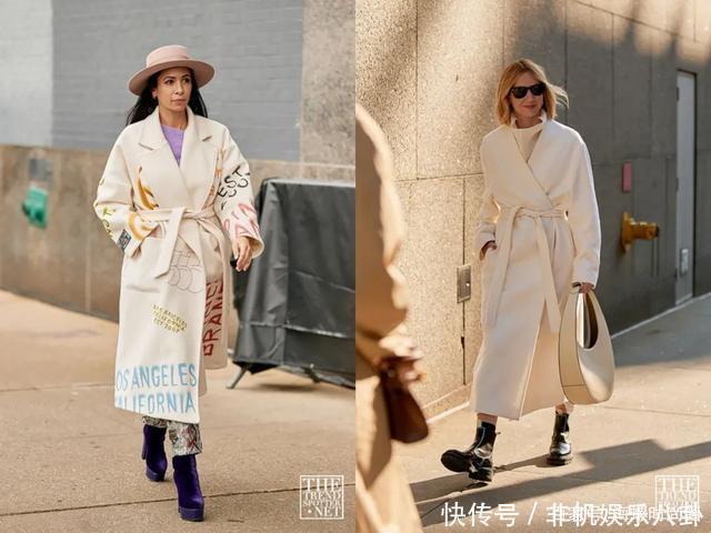 大衣，还是白色最气质！