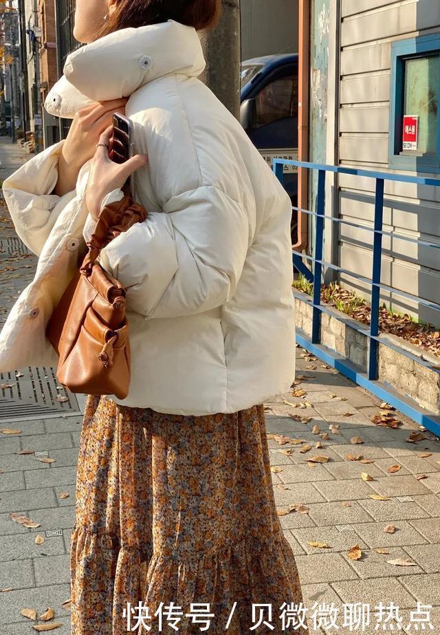 搭配|“羽绒服+裙子”才是冬天正确的打开方式!