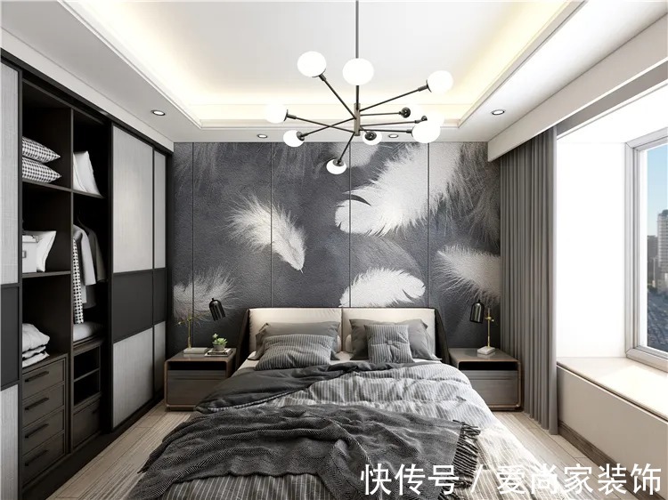 灰白+原木,简约风爱好者看过来|爱尚家装饰装修效果图 | 灰白+