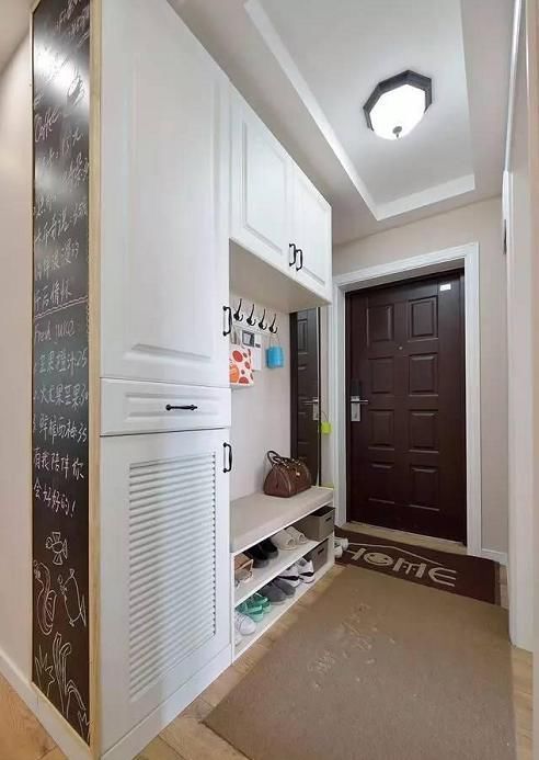 美式|118㎡简约美式三室两厅，浴霸灯还可以这样装，太聪明了！