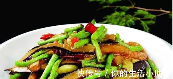 茄子烧豆角，让我日食米饭三碗不是梦！
