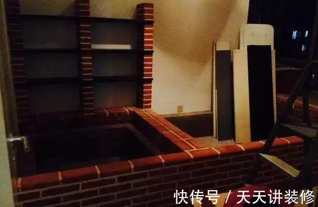 东北|老公花500块用砖砌榻榻米,网友热评:这不就是东北的热炕头吗?