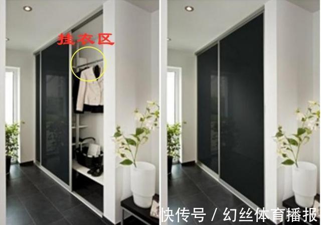 隔板|这脑洞我服了，用玻璃门隔出步入式玄关衣帽间，不用打柜收纳翻倍