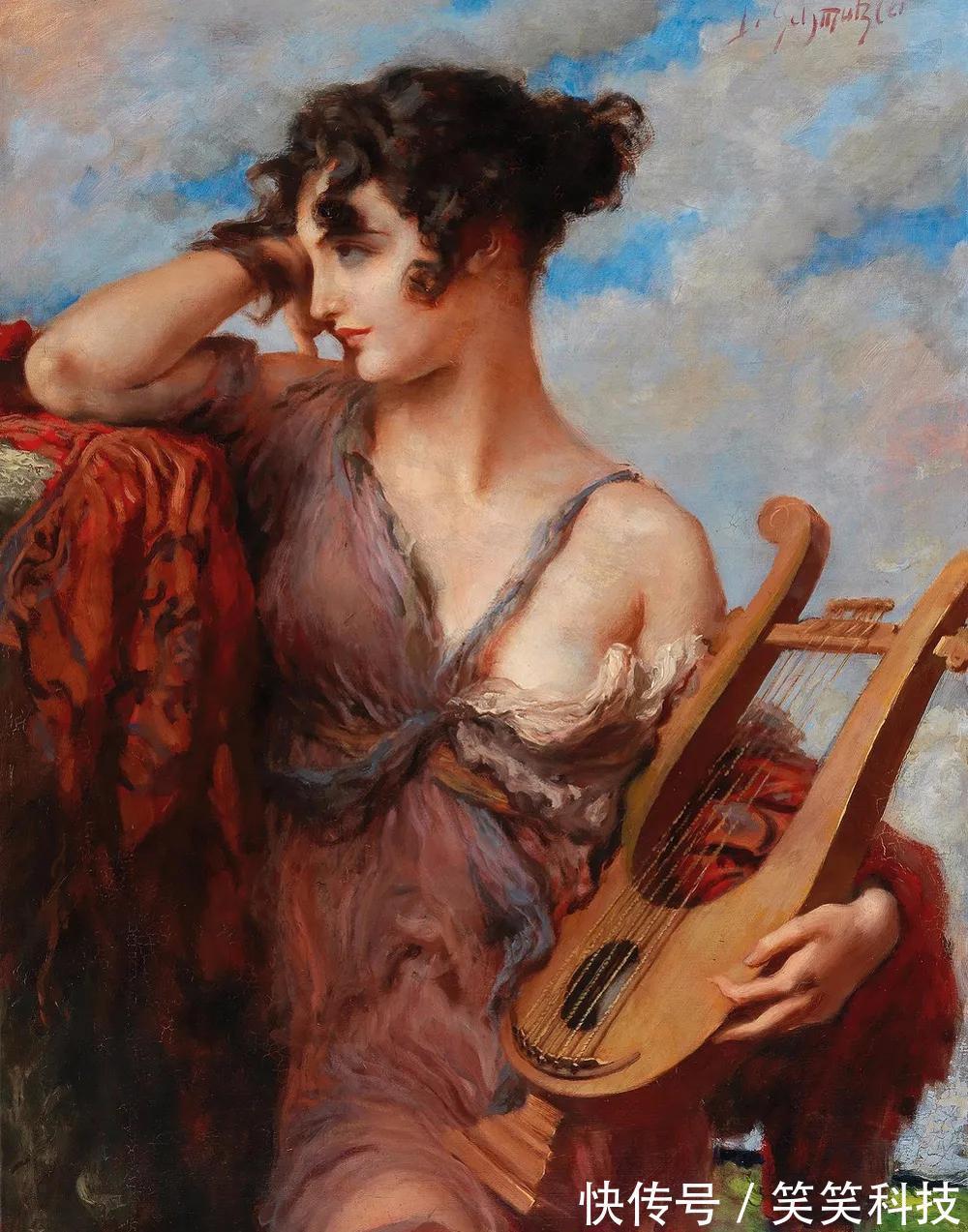 博登&他笔下的女子风情万种,撩人心弦!可惜晚年声誉不保!