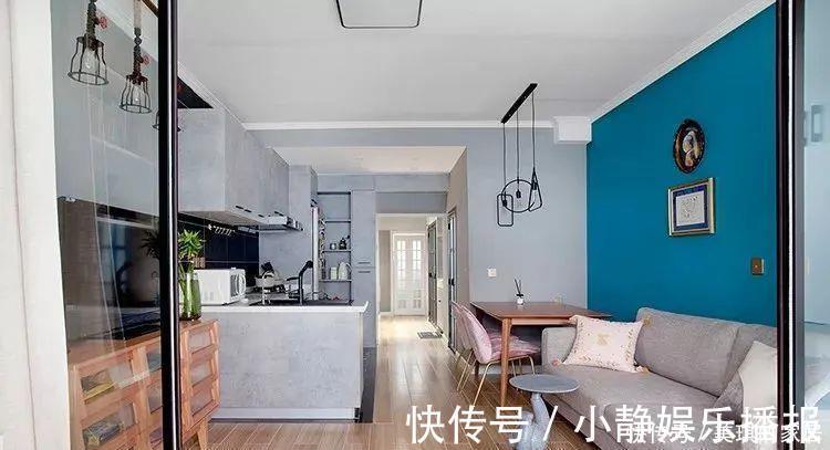 衣帽间|47㎡长条形单身公寓，小空间大利用，还挤出一个衣帽间