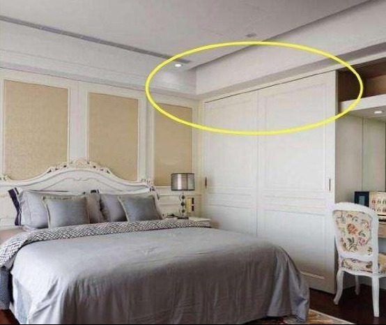 石膏线|衣柜如果装到顶,这个东西你可不能少,装了跟没装的效果差很多