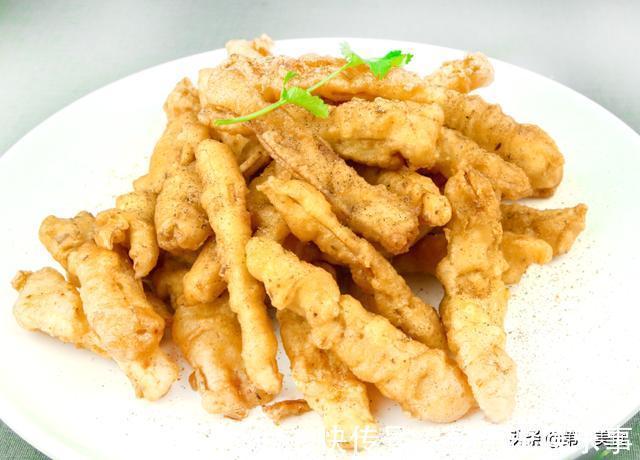 面糊|干炒黄焖都不行！炸杏鲍菇，简单酥脆又好吃，大鱼大肉不如它