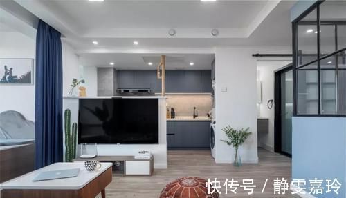 全屋开放|摆脱局促感!68㎡小户型实力诠释什么叫“全屋开放”,超显大