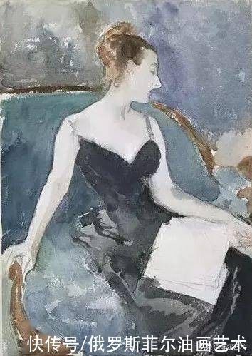 高特鲁夫人&美国伟大画家萨金特因《高特鲁夫人》作品,被法国艺术圈“封杀”