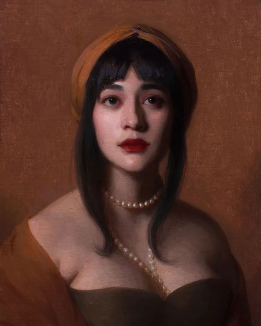 肖像|注入生命的肖像画家 阿德里安的油画作品