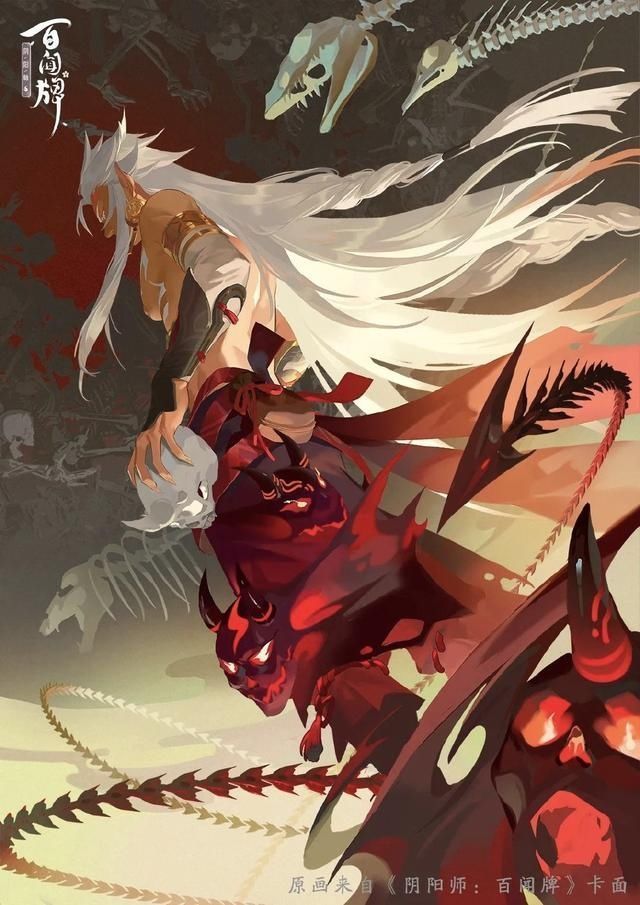 造型|陰陽師百聞牌:阿修羅覺醒后立繪公開 帝釋天:這就是我的伴生1