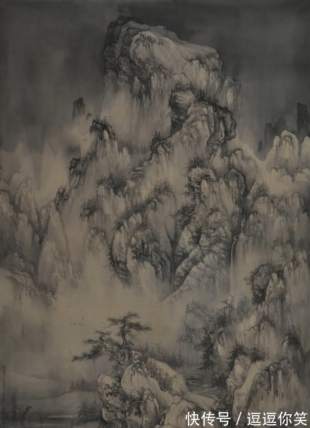 绘画|冯流阳:我追求的是五代到北宋的全景山水,它有着静穆恢宏的意境