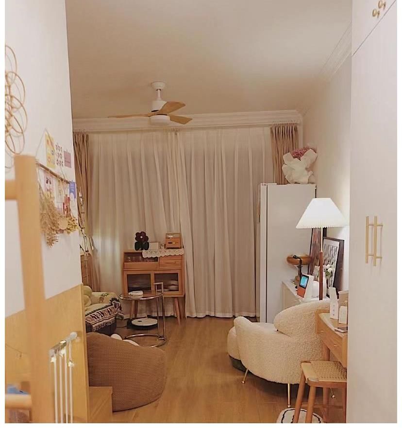 狗狗|30㎡小户型，客餐厨全都有，还有独立的狗狗房，1平米当2平米用