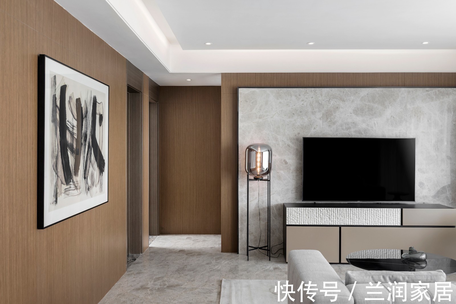 电视背景墙|五大电视背景墙，照着装！