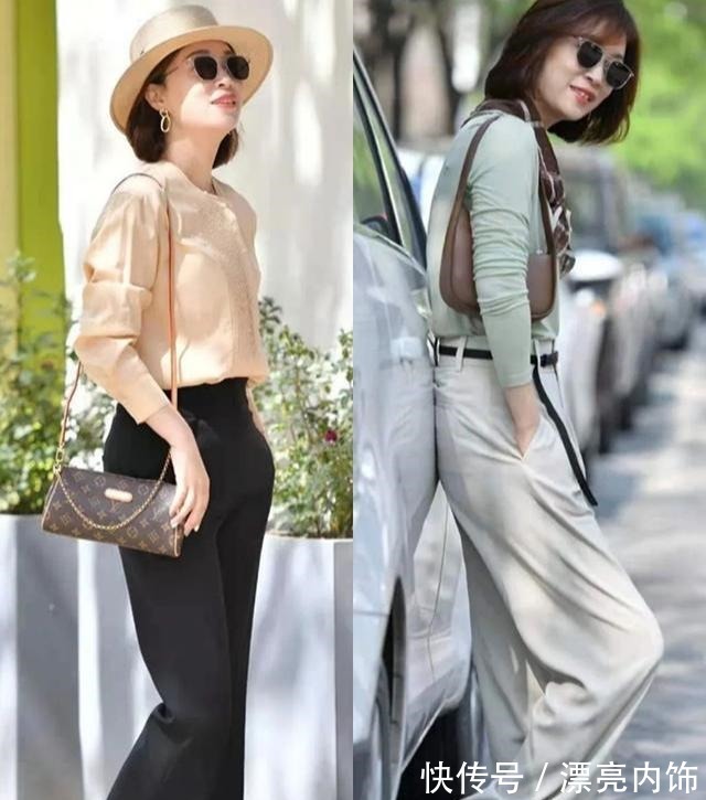 气质 50岁女人更要会打扮，这些精致优雅的气质穿搭，时尚减龄又养眼