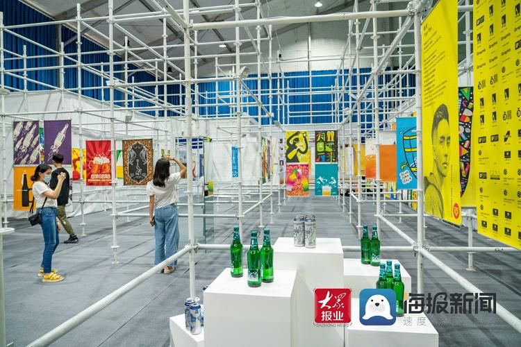 刘梦|第二届啤酒文化创意设计展开展首个周末迎来观展高潮